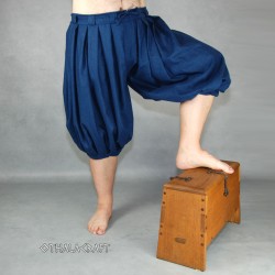 Viking trousers, Viking pants – blue wool
