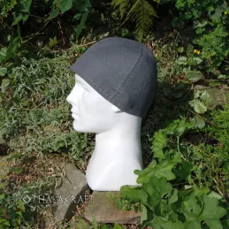 Dark Grey Linen hat