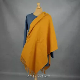 Honey yellow Viking cape