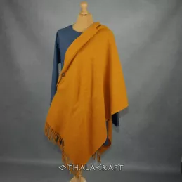 Honey yellow Viking cape