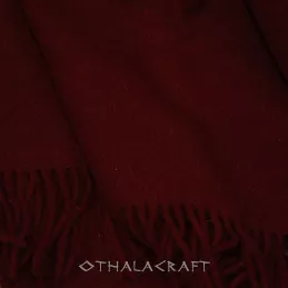 Burgundy red Viking cape