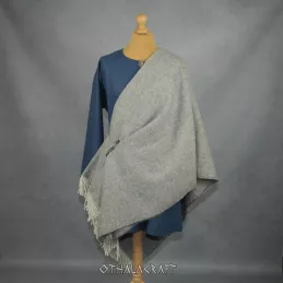 Grey Viking cape