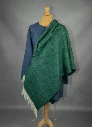 Forest green Viking cape