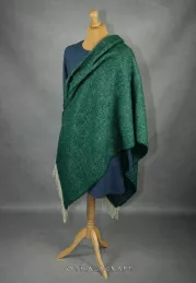 Forest green Viking cape