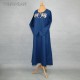 Woolen Viking dress with silk embroidery