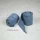 Leg wraps for Viking - diamond pattern in light blue