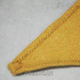 Leg wraps for Viking - diamond pattern in dark yellow