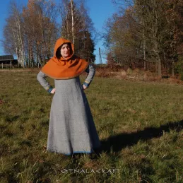 Hood from Hedeby – dark orange