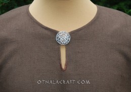 Viking linen tunic – brown.