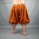 Haithabu trousers, viking pants – orange/beige