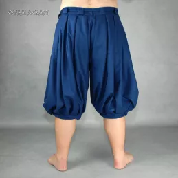 Viking trousers, Viking pants – blue wool.