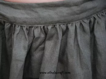 Viking trousers from linen - khaki.