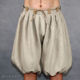 Haithabu-Hose, naturfarbenes Leinen/beige