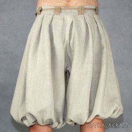 Haithabu-Hose, naturfarbenes Leinen/beige