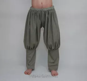 Viking trousers – light green herring bone.