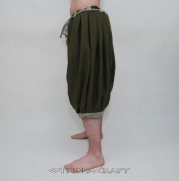 Haithabu trousers – green/light green.
