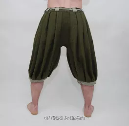 Haithabu trousers – green/light green.