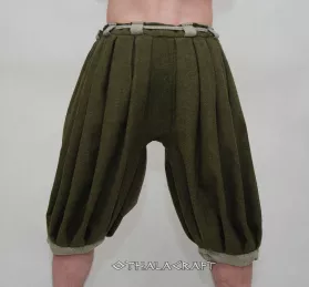 Haithabu trousers – green/light green.