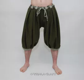 Haithabu trousers – green/light green.