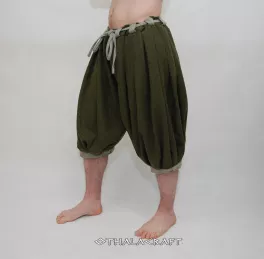 Haithabu trousers – green/light green.