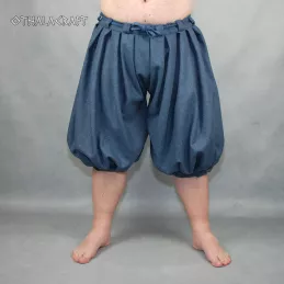 Haithabu trousers, Viking pants – blue