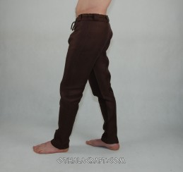 Thorsberg-Hose aus Leinen – braun
