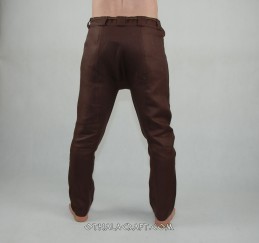Thorsberg-Hose aus Leinen – braun
