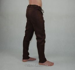 Thorsberg-Hose aus Leinen – braun