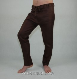 Thorsberg-Hose aus Leinen – braun