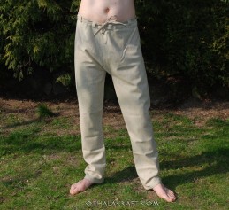 Thorsberg-Hose aus Wolle – beige.