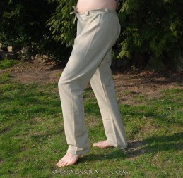 Thorsberg-Hose aus Wolle – beige.