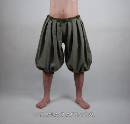 Haithabu-Hose – grau/dunkelgrün