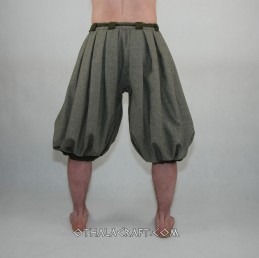 Haithabu-Hose – grau/dunkelgrün
