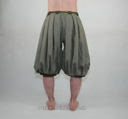 Haithabu-Hose – grau/dunkelgrün