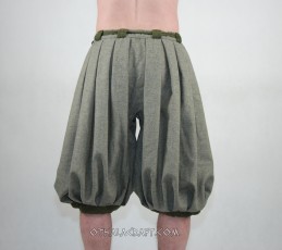 Haithabu-Hose – grau/dunkelgrün