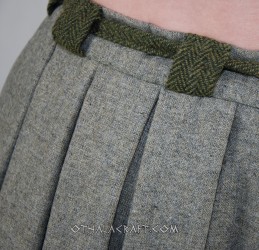 Haithabu-Hose – grau/dunkelgrün