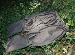Wikingerhose aus dunkelbrauner Wolle