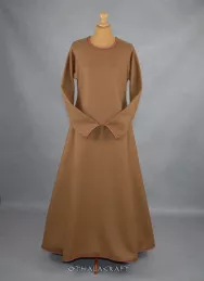 Woolen Viking brown dress.