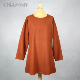 Viking woolen tunic, early medieval – brown.