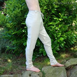 Thorsberg-Hose aus Leinen – naturfarben