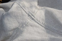 Leinenkleid, 100 % handgenäht