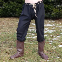 Reconstruction of trousers found in Thorsberg (Thorsbjerg Mose).