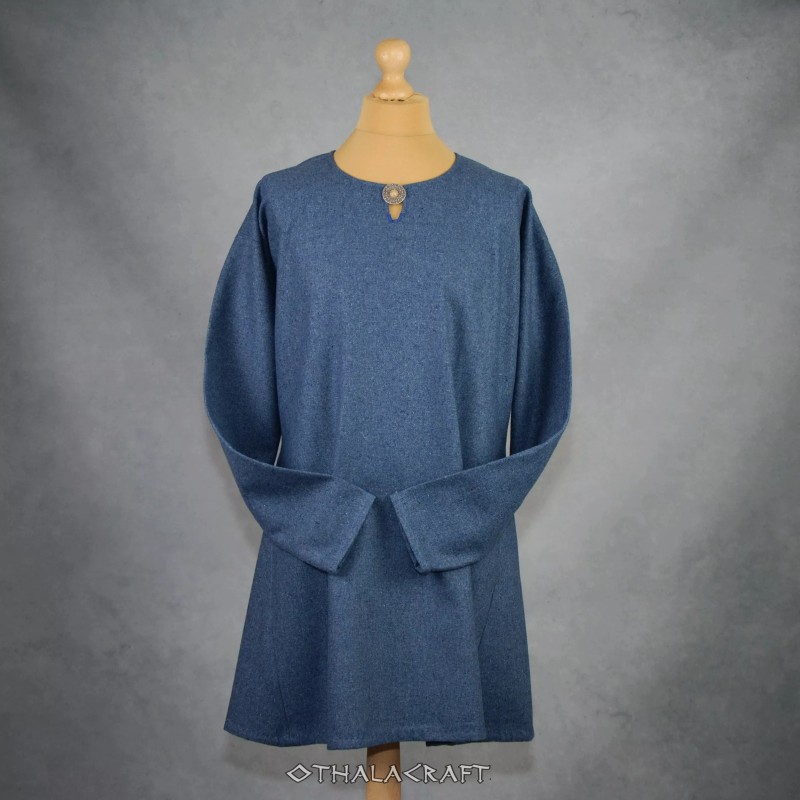 Blaue Wolltunika – Wikingerzeit