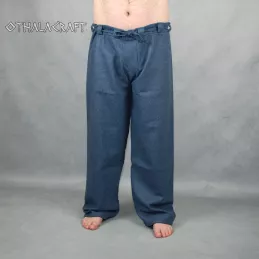 Woollen straight trousers, viking pants