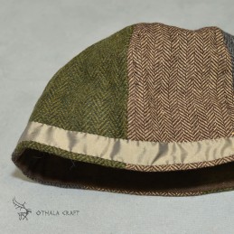 Viking Woolen hat with silk