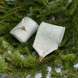 Leg wraps - natural wool color