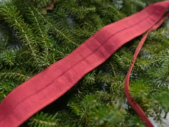 Viking age women SILK & LINEN Headband with scarf