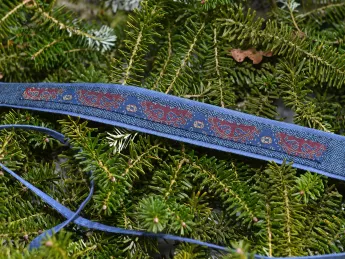 Viking age women LINEN & SILK Headband