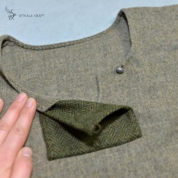 Woolen tunic for kids, 8-9 years, Viking Age