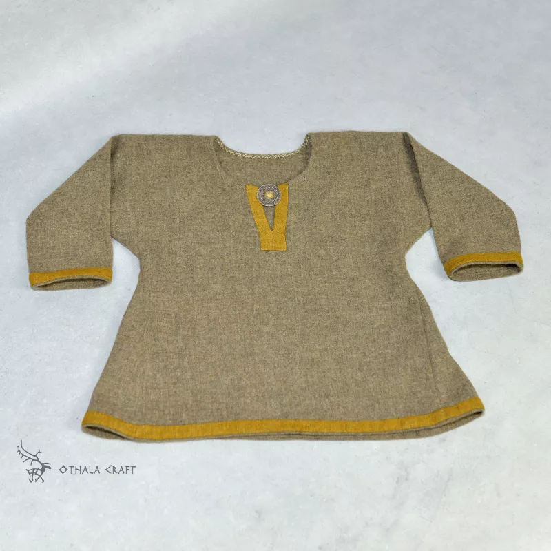 Woolen tunic for kids - 5-6 years - Viking Age, Slavic